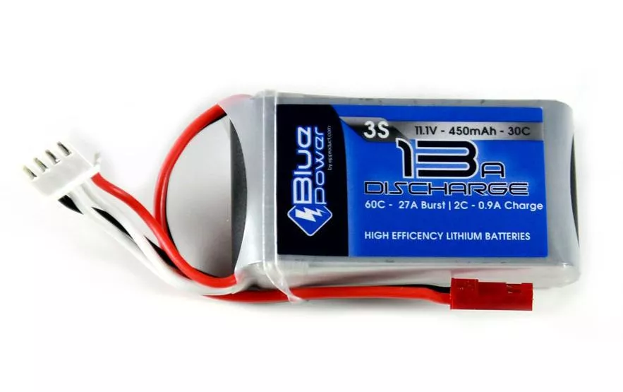 Batterie RC LiPo 450 mAh 11,1 V 30C BluePower