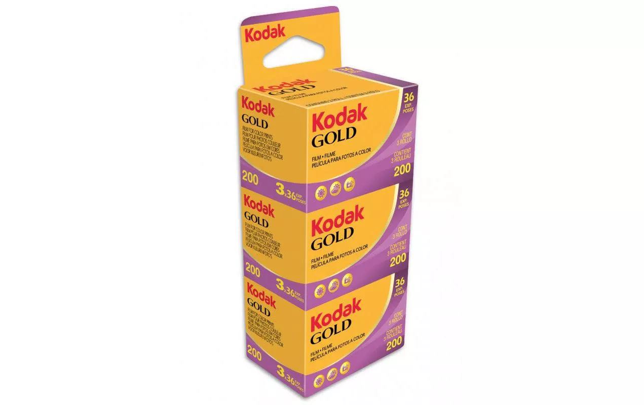 Film analogique Gold 135/36 Paquet de 3