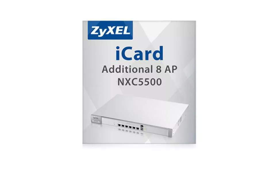 Licence iCard NXC5500 WLAN-Controller +8 AP\'s Illimité