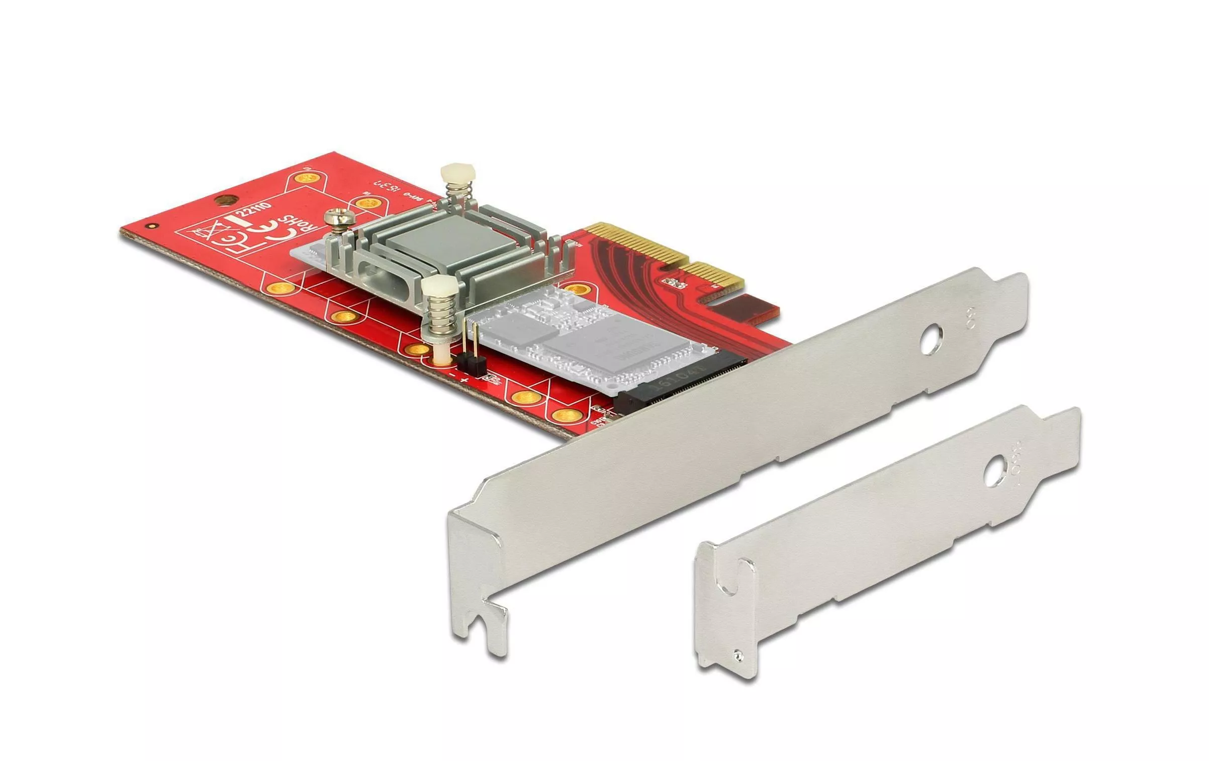 Adaptateur de bus hôte Controller PCIe \u2013 M.2, NVMe, jusqu\'à 110 mm