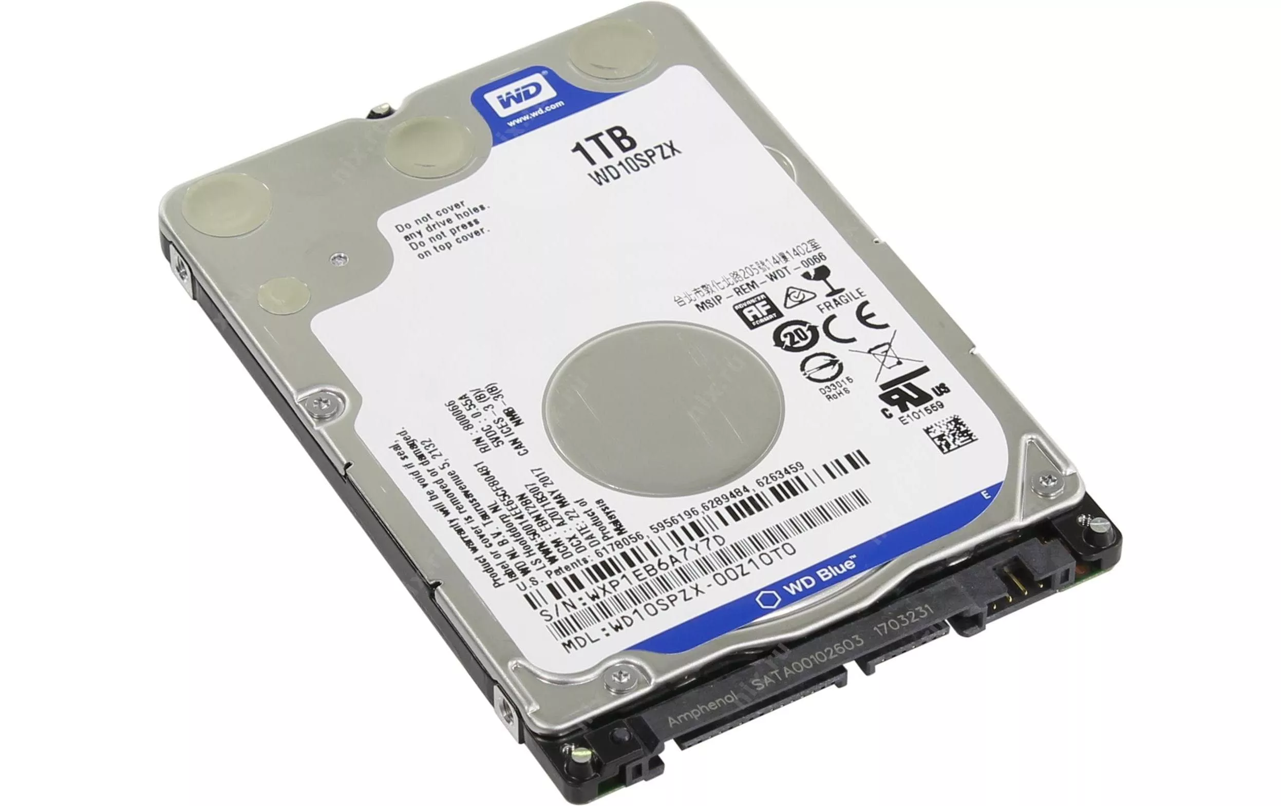 Western Digital Blue 1 TB wd10spzx. Жёсткий диск WD wd10spzx Blue. Жесткий диск WD Blue wd10spzx, 1тб, HDD, SATA III, 2.5". HDD WD Blue 2 ТБ SATA 2.