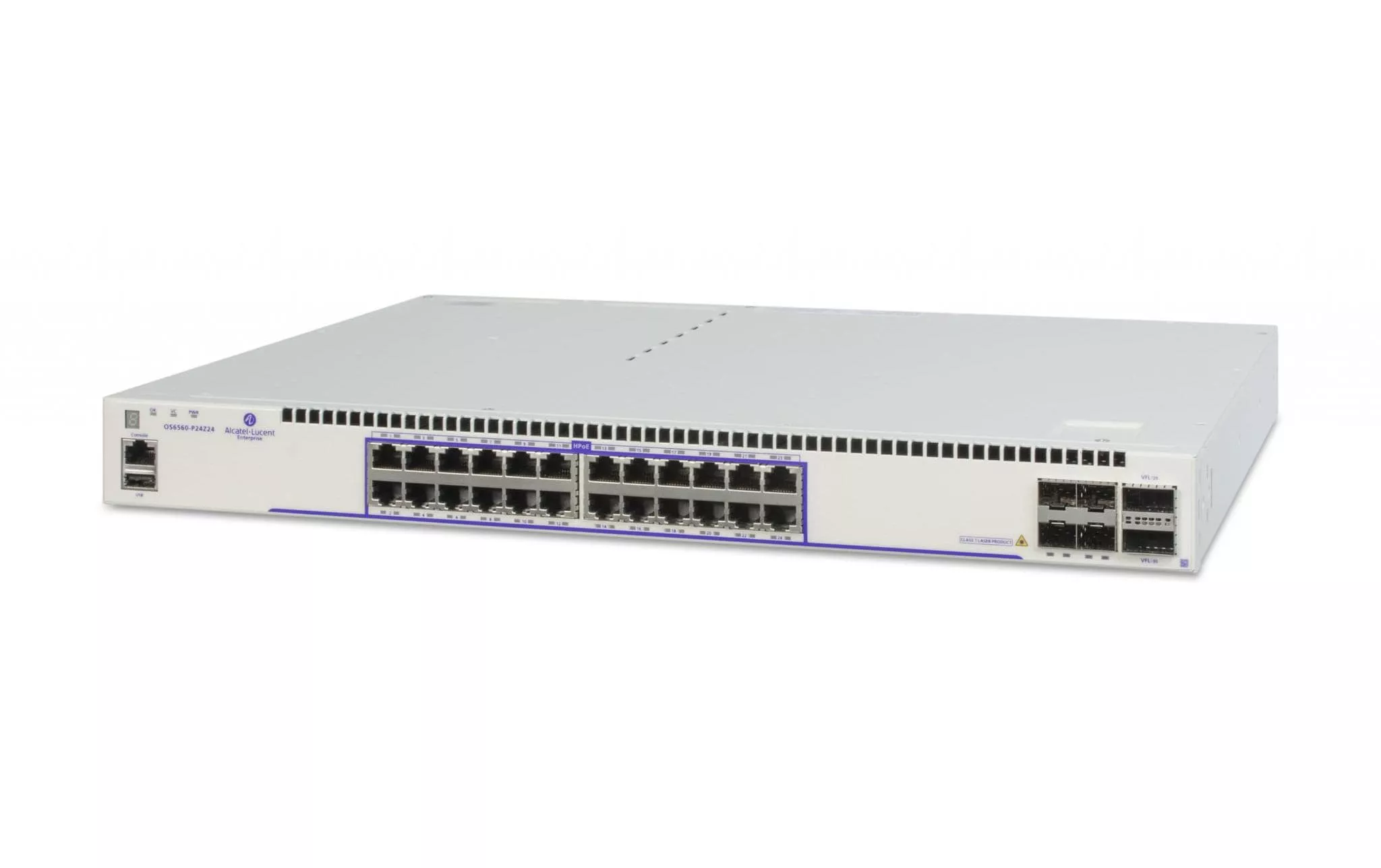 PoE++ Switch OmniSwitch OS6560-P24Z24 26 Port