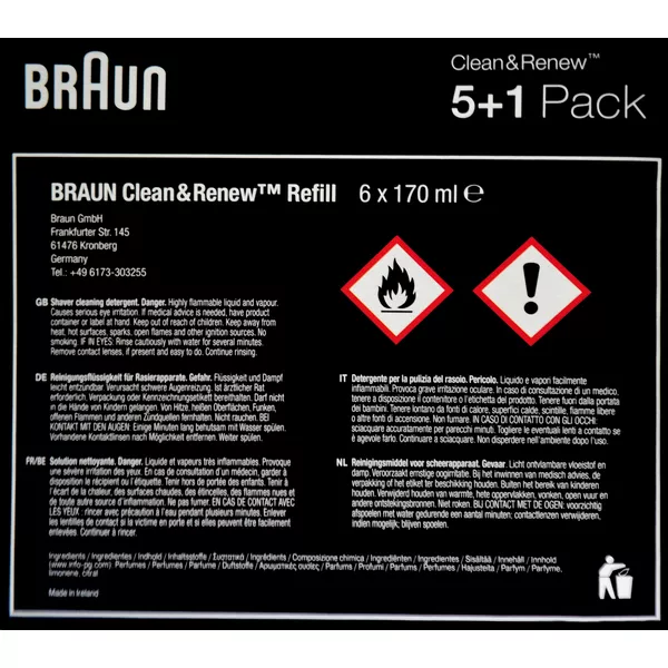 Braun Reinigungskartuschen Clean & Renew CCR 5 + 1 St. ab 25,89
