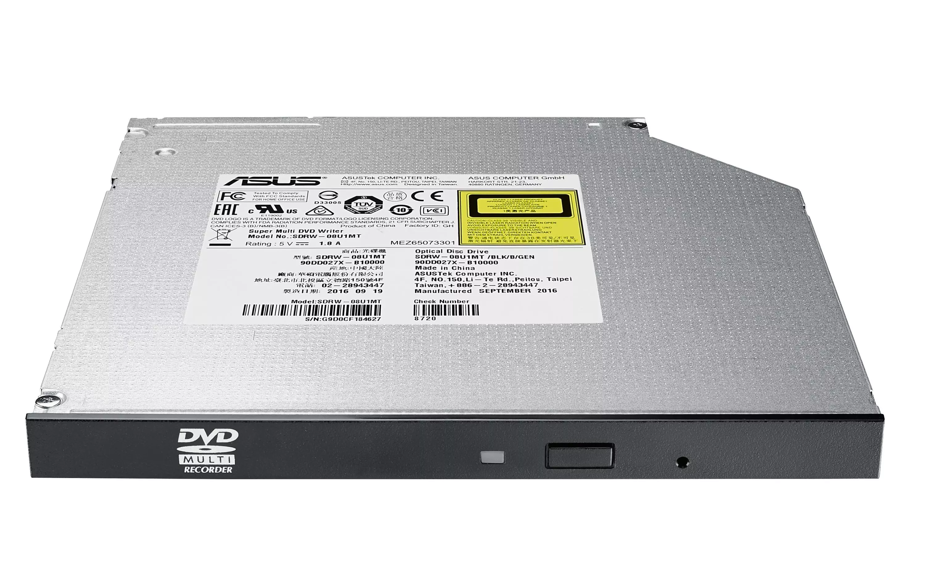 Graveur DVD SDRW-08U1MT Ultra-Slim