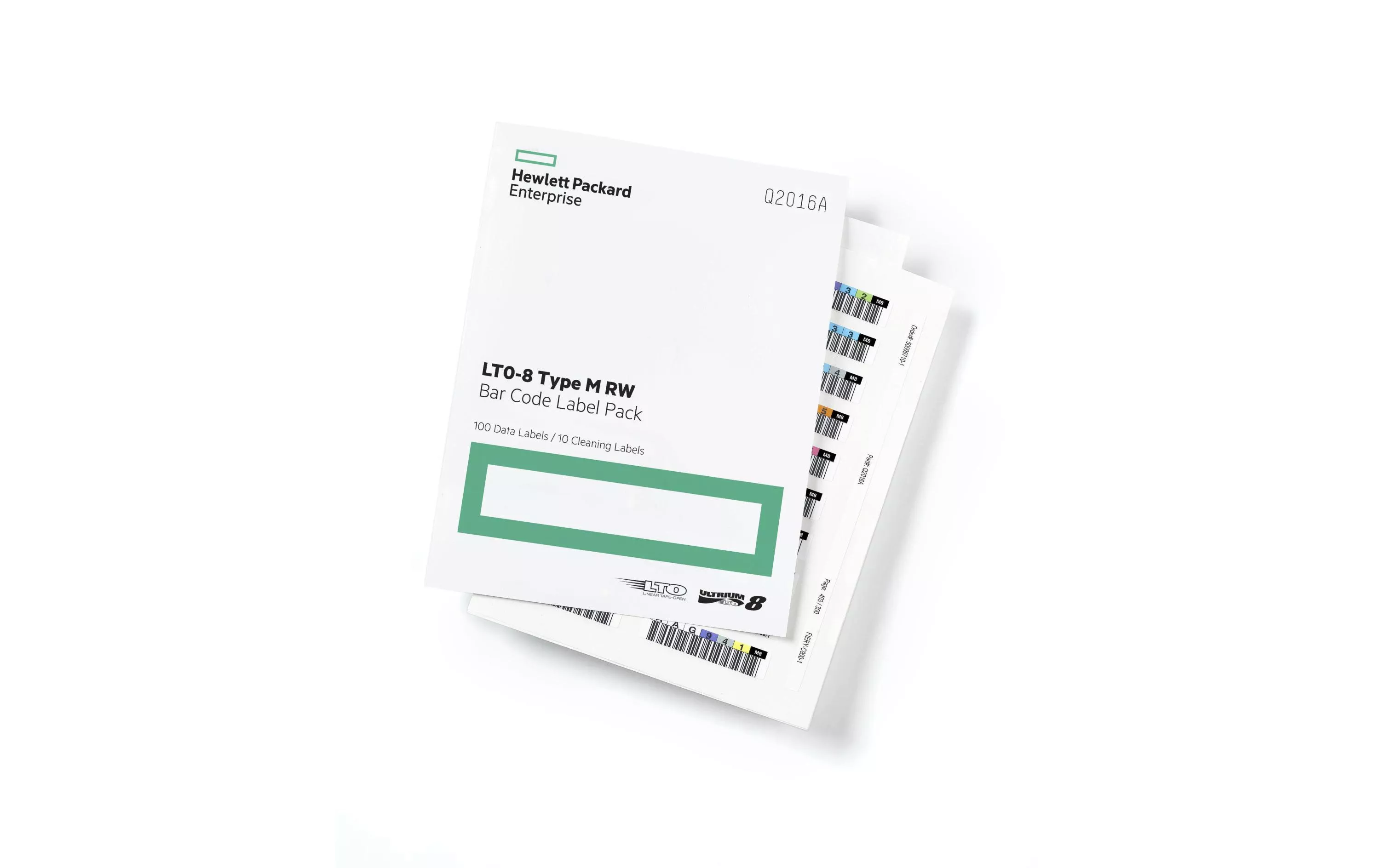 HPE Etiketten LTO-8 Q2015A Strichcode, 100 Pack