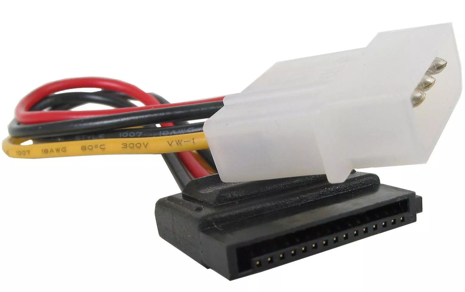 Câble d\u2019alimentation Molex \u2013 SATA 6 cm