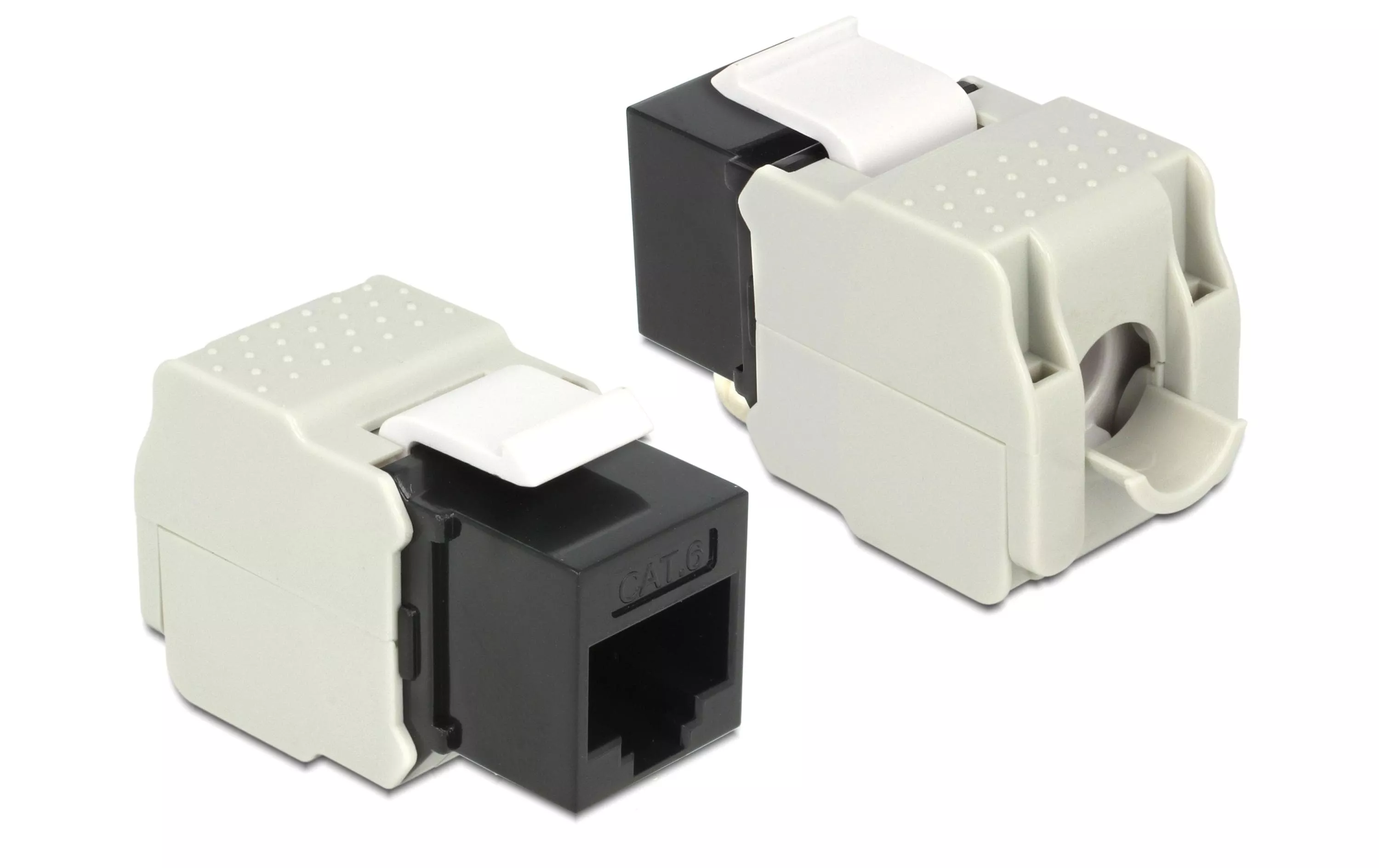 Module Keystone RJ-45 Cat.6, UTP Noir