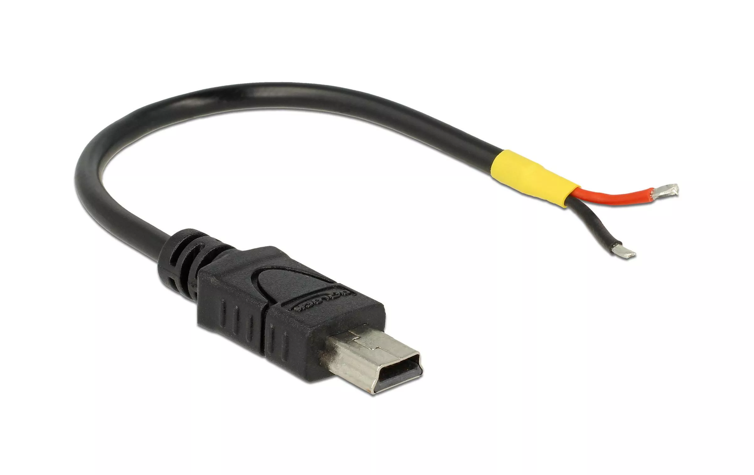 USB-Stromkabel Mini-USB B - Offen 0.1 m