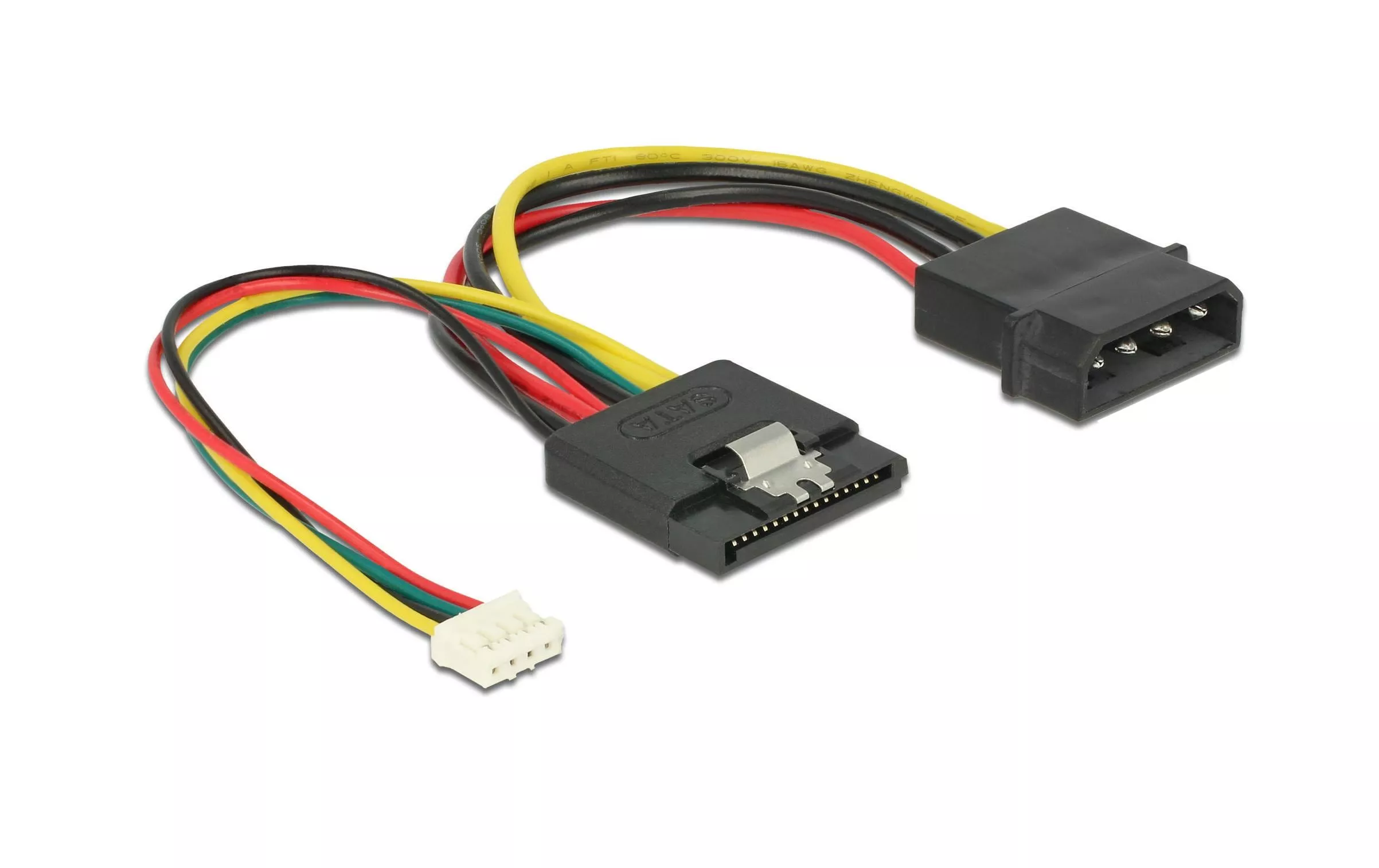 Adaptateur électrique Molex \u2013 SATA Power & 4Pin Power 15 cm