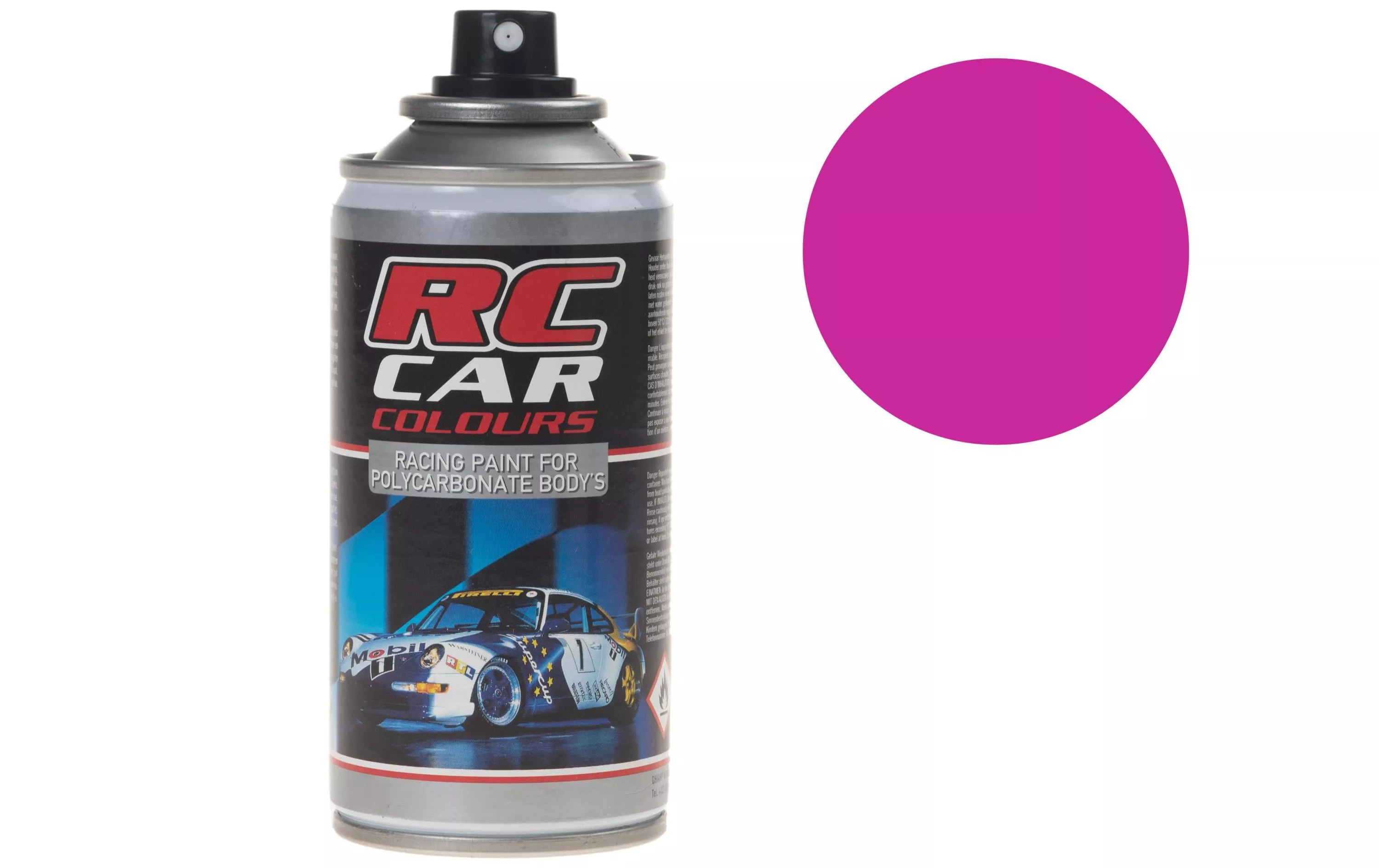 Aérosol pour Lexan RC CAR Néon Magenta 1012 150 ml