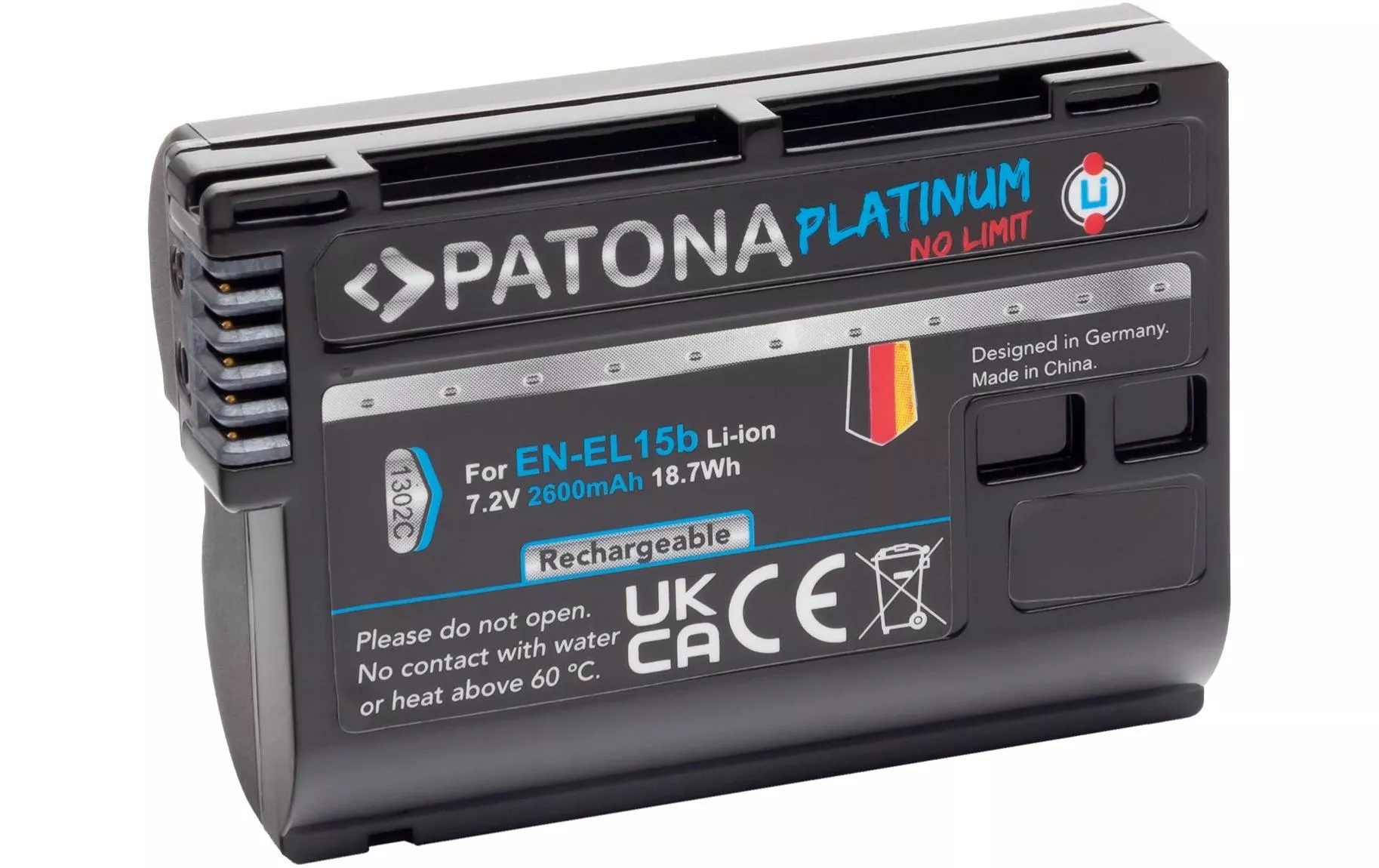 Batterie pour Appareils photo numérique Platinum für Nikon EN-EL15b