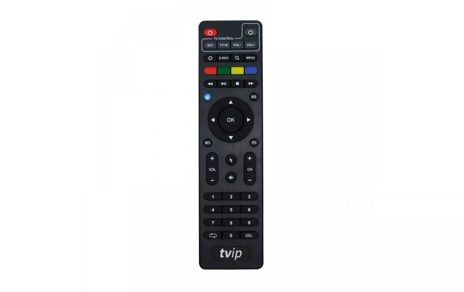 Télécommande  pour TVIP S-Box série 4xx / 5xx / 6xx