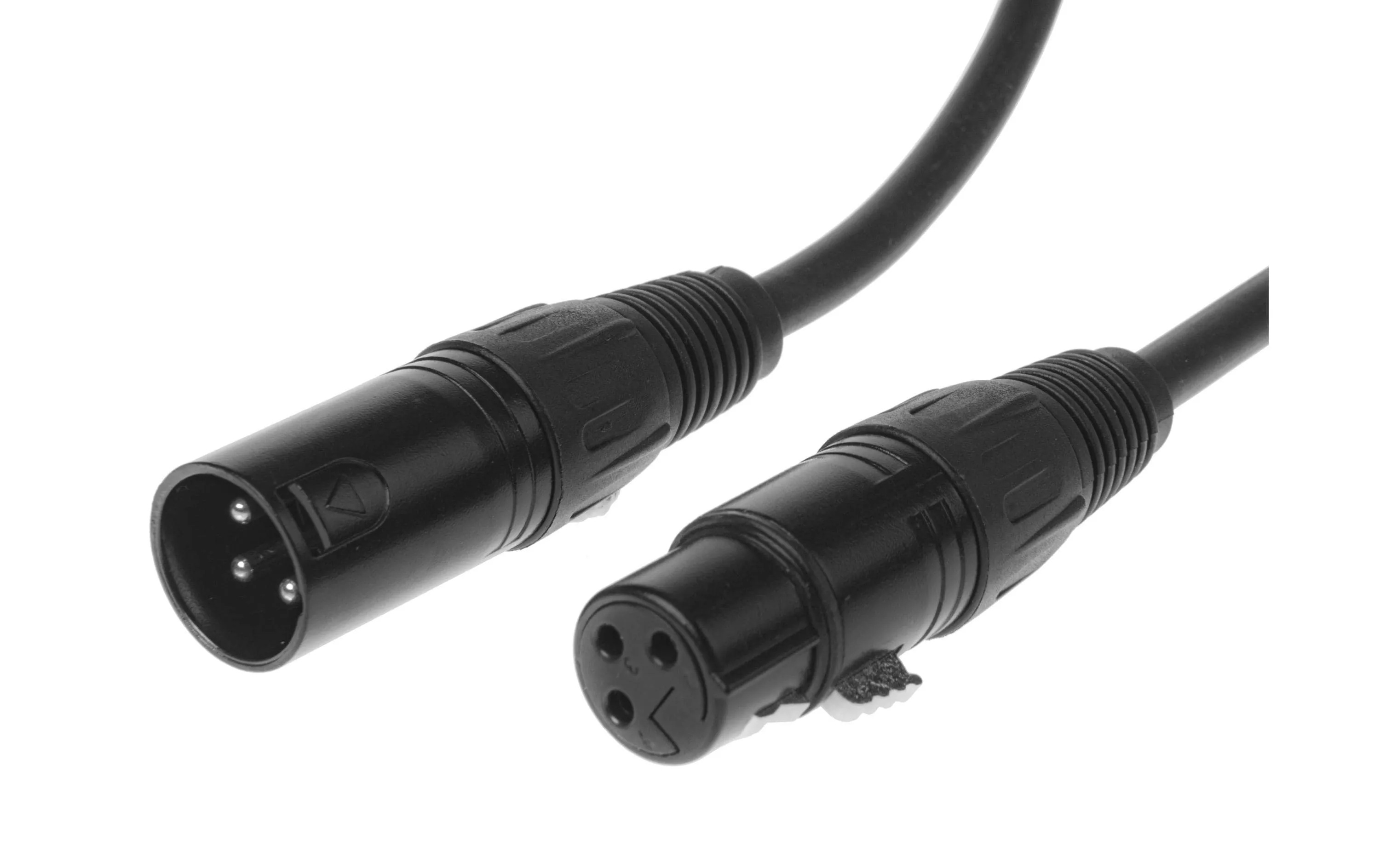 Cordons XLR XLR XLR 2m Noir ( Prix pour 1 )