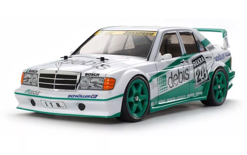 Voiture de tourisme MB 190E 2.5 EVO II TT-01E Kit de construction, 1:10