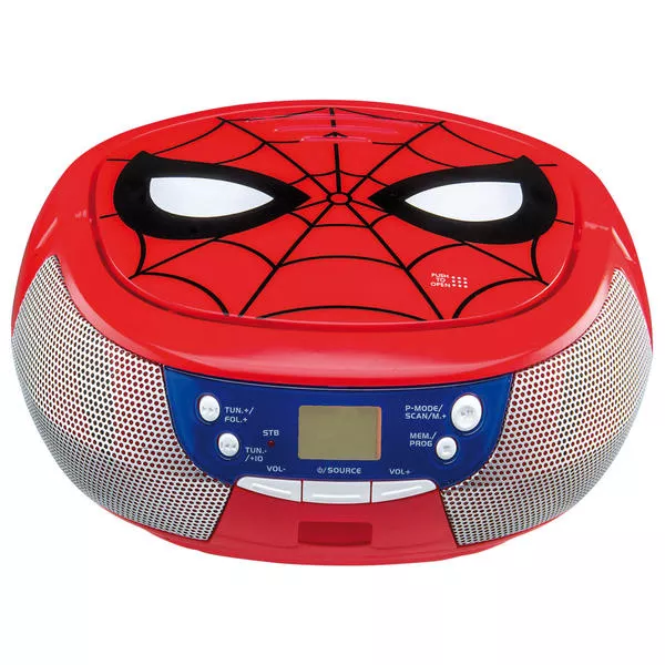 radio portable CD AUX-IN à piles ou secteur Marvel Spider-Man