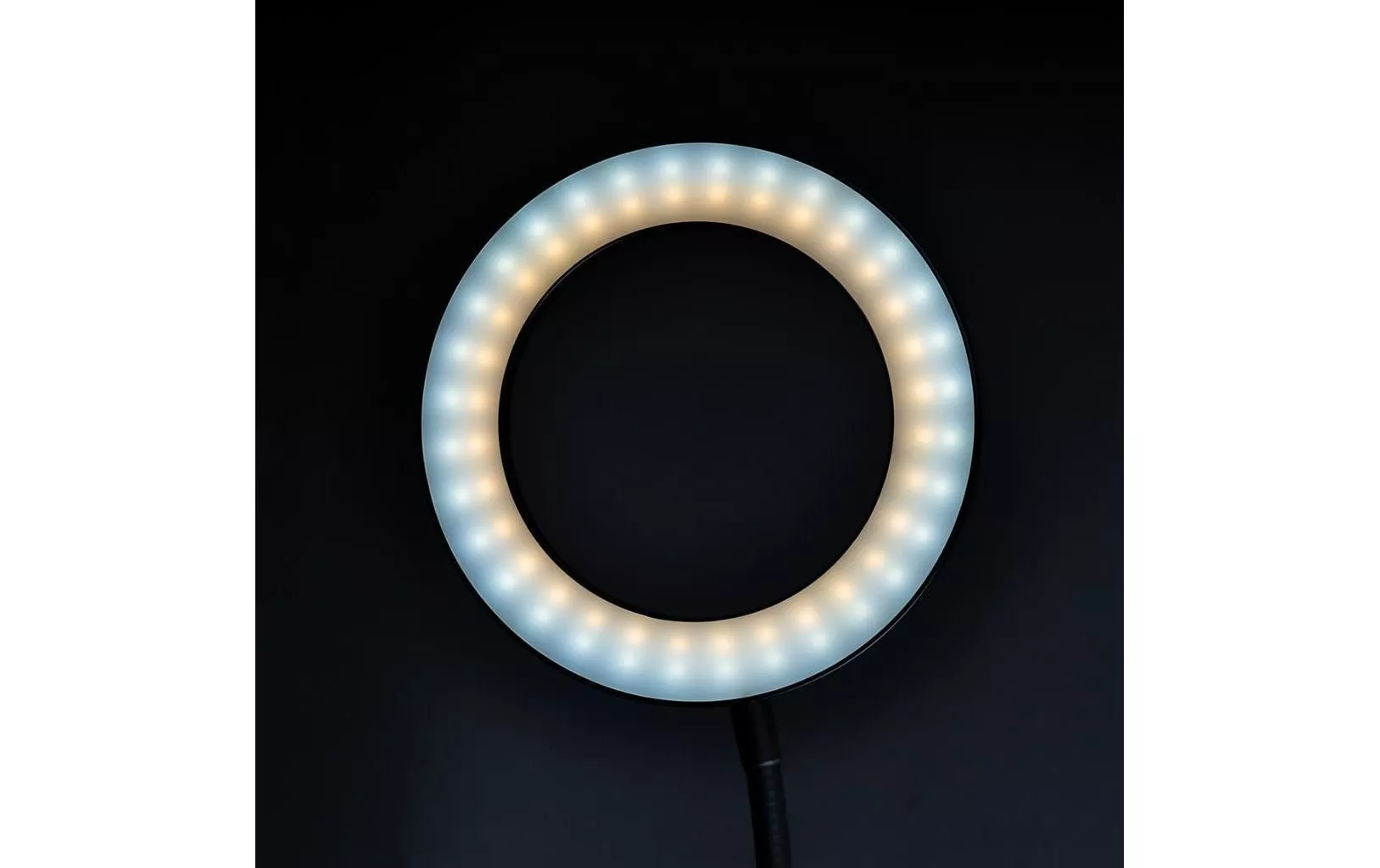 Selfie Ring Light Seven 8,5 cm ricaricabile Nero a 16.90