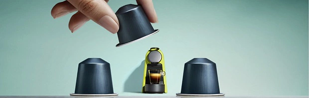 Nespresso Essenza Mini Green, Macchina da Caffè Piccola