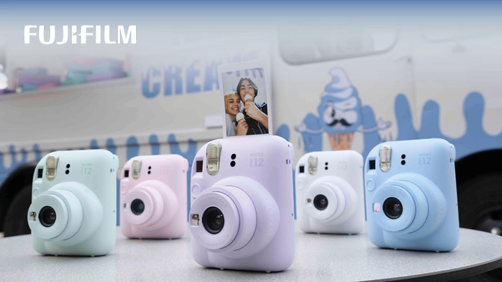 Appareil photo instantané Kodak Minishot bleu - Kamera Express
